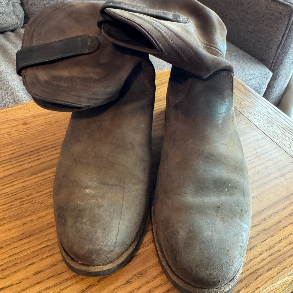 Tecovas Dark Brown Work Boots